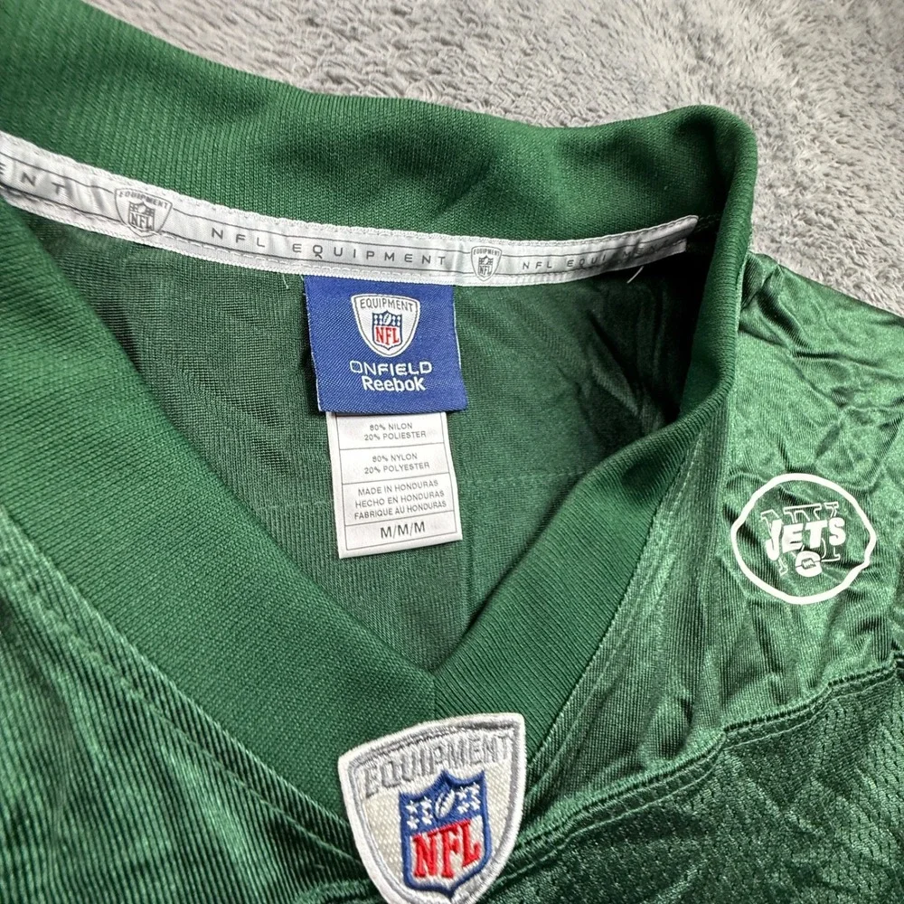 Brett Favre New York Jets Jersey Reebok NFL On Field Football Jersey Mens M